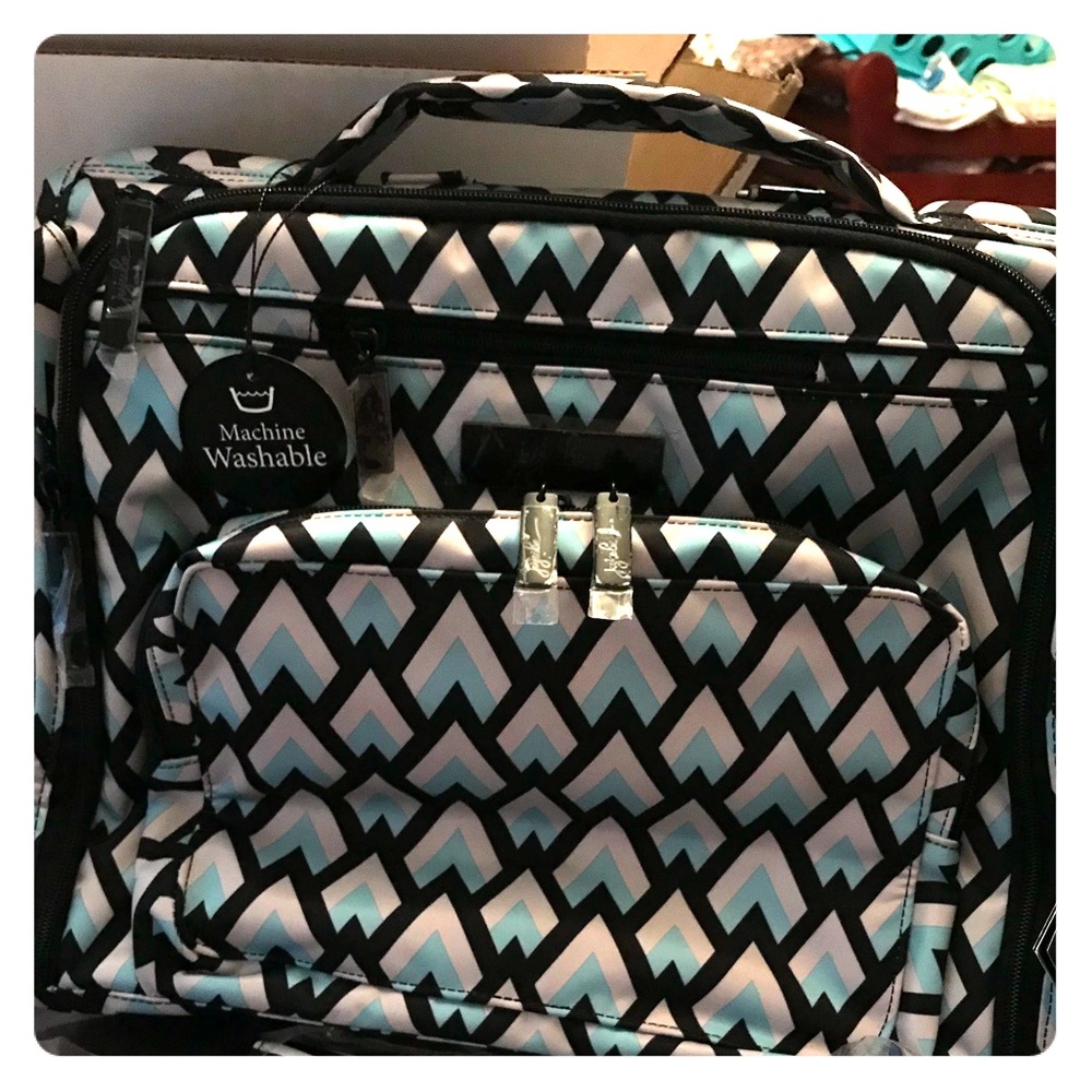 Ju-Ju-Be BFF diaper bag Onyx Black Diamonds